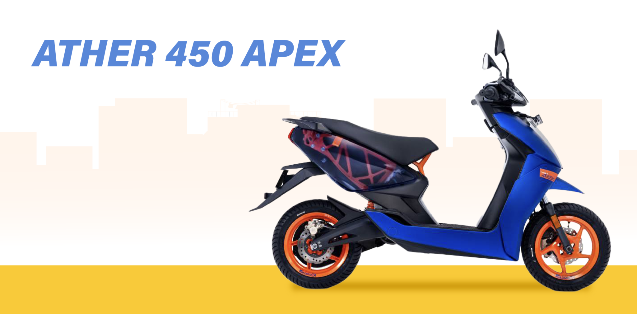 Ather 450 Apex Electric Scooter Launched Price, Range, and Features